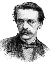 John L. O'Sullivan, sketched in 1874, was an influential columnist as a young man, but is now generally remembered only for his use of the phrase Manifest Destiny to advocate the annexation of Texas and Oregon.